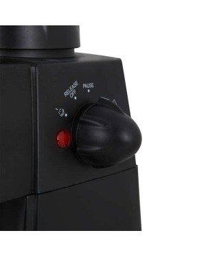 Detalle del cuadro de mando de la cafetera Orbegozo EXP 4600 a presión con vaporizador.