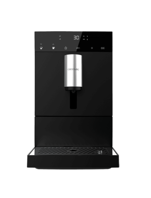 Parte delantera de la cafetera Cremmaet Compact.