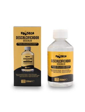 Descalcificador líquido para todo tipo de cafeteras. En caja de cartón.