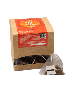 Rooibos con galleta y naranja, deliciosa infusión con notas a almendras.