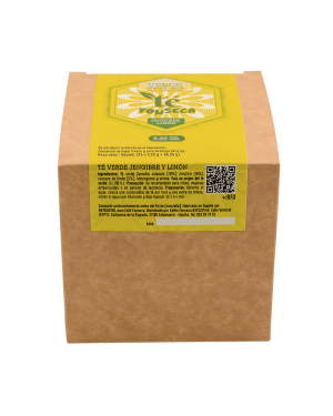 Té Verde con Jengibre y Limón | Digestivo, cítrico y natural