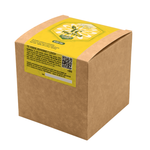 Té Verde con Jengibre y Limón | Digestivo, cítrico y natural