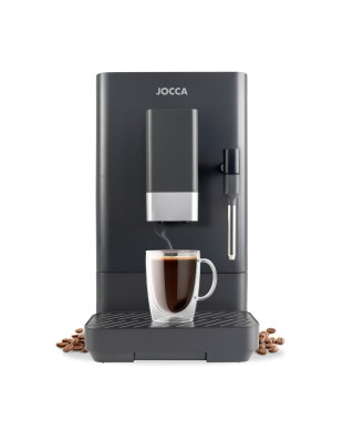 Cafetera superautomática de 20 bares con molinillo integrado y vaporizador, ideal para espresso y cappuccino en casa.
