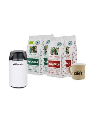 Pack Molinillo de Café y Café en Grano | Cafefonseca