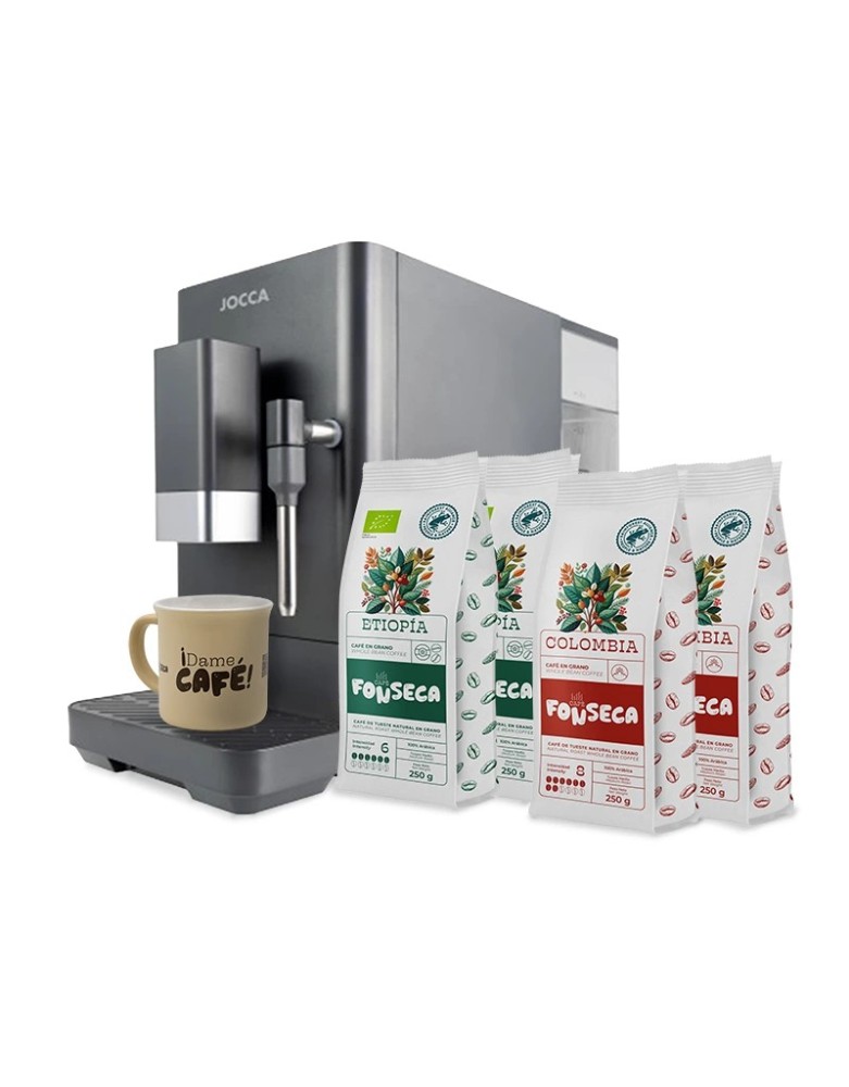 Pack Cafetera Superautomática Jocca y Café en Grano | Cafefonseca