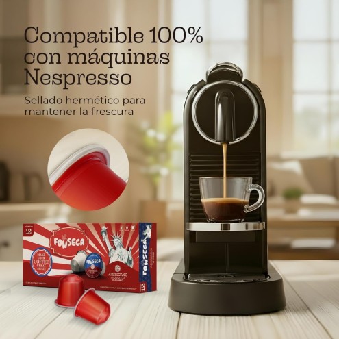 Cápsulas Café Americano. Compatibles con Nespresso® | Café Fonseca