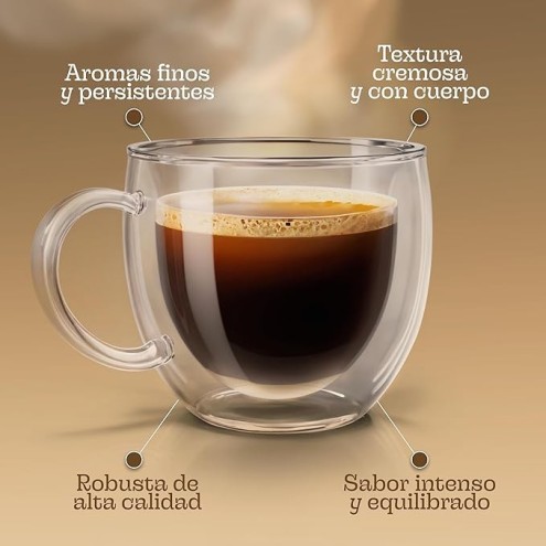 Cápsulas de café descafeinado | Compatibles Nespresso®