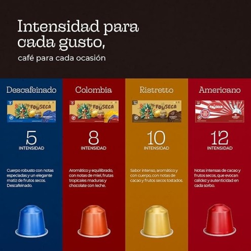 Cápsulas de café descafeinado | Compatibles Nespresso®