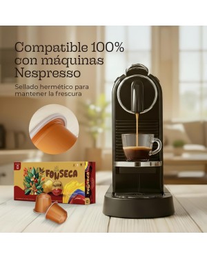 Cápsulas Café Colombia 100 % Arábica. Compatibles Nespresso®