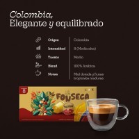 Cápsulas Café Colombia 100 % Arábica. Compatibles Nespresso®