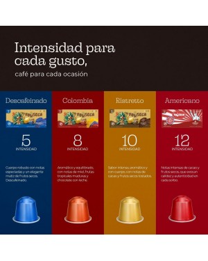 Cápsulas Café Colombia 100 % Arábica. Compatibles Nespresso®