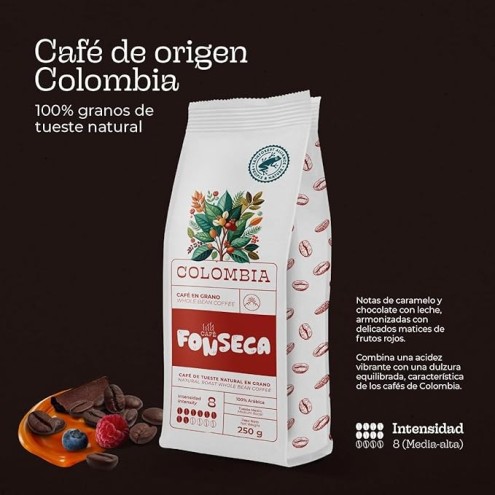 Café en grano Colombia | Tueste natural Café Fonseca