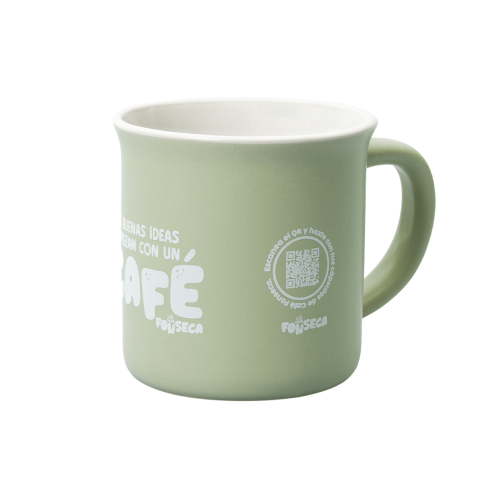 Taza para café con frase motivadora | Taza de cerámica para café