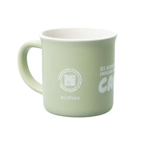 Taza para café con frase motivadora | Taza de cerámica para café
