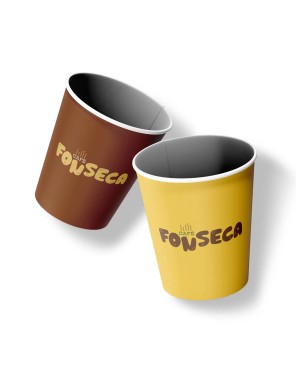 Vasos para café 192 ml (100 uds) | Biodegradables