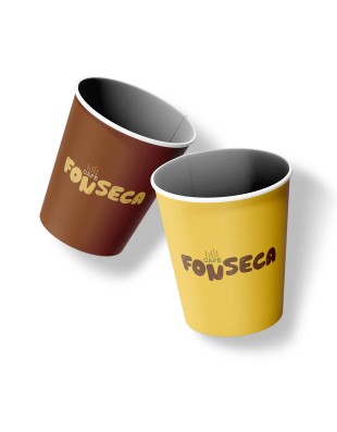 Vasos para café 192 ml (100 uds) | Biodegradables