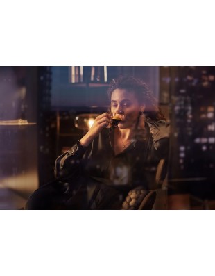 Cafetera Barista Nespresso  L´OR negro.