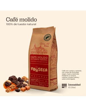 Café Molido Natural 250g Intensidad 10 | Café Fonseca