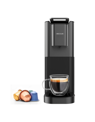 Cecotec Power Caps 20 | Cafetera Cápsulas Nespresso 20 Bares