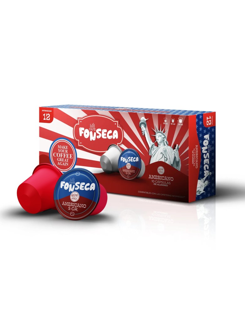 Cápsulas Café Americano. Compatibles con Nespresso® | Café Fonseca