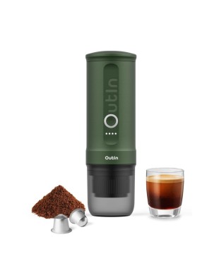 OutIn Nano cafetera para preparar espresso. Eléctrica  y portátil.