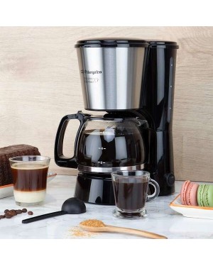 Cafetera de goteo con capacidad para 6 tazas de café.