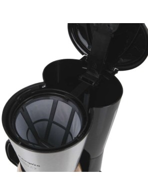 Detalle del filtro de la cafetera de goteo Orbegozo CG 4016. Filtro compatible con café molido.