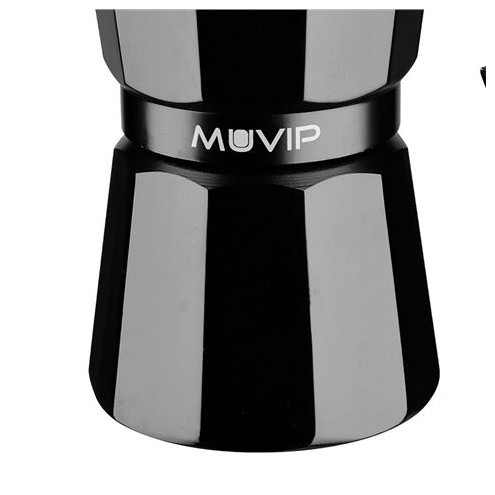 Cafetera Italiana MUVIP MV0601 | 6 Tazas, Fácil de Limpiar