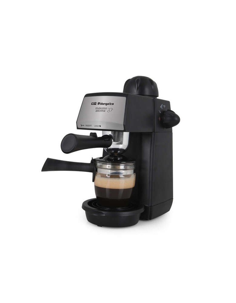 Cafetera Orbegozo EXP 4600 a presión con vaporizador.