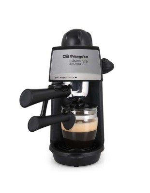 Cafetera Orbegozo EXP 4600 a presión con vaporizador.