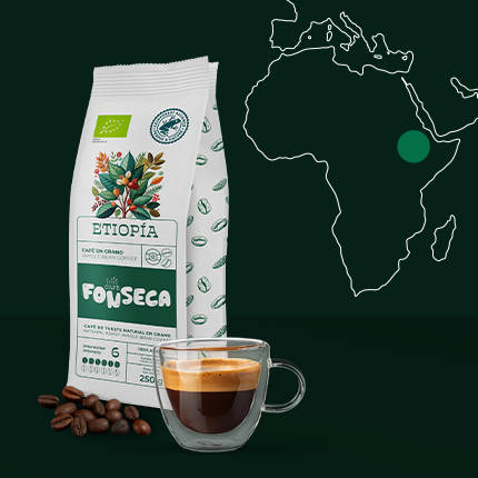 Café en grano Etiopía