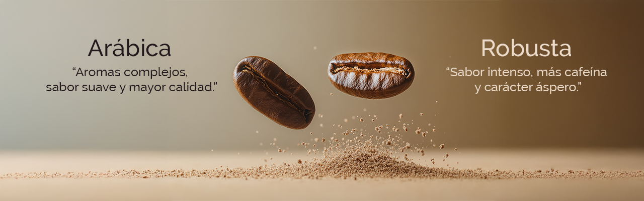 Café arábicay café robusta diferencias y características