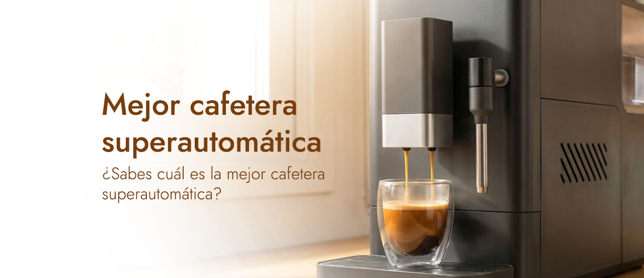 Mejor cafetera Superautomática, portada de artículo de blog.