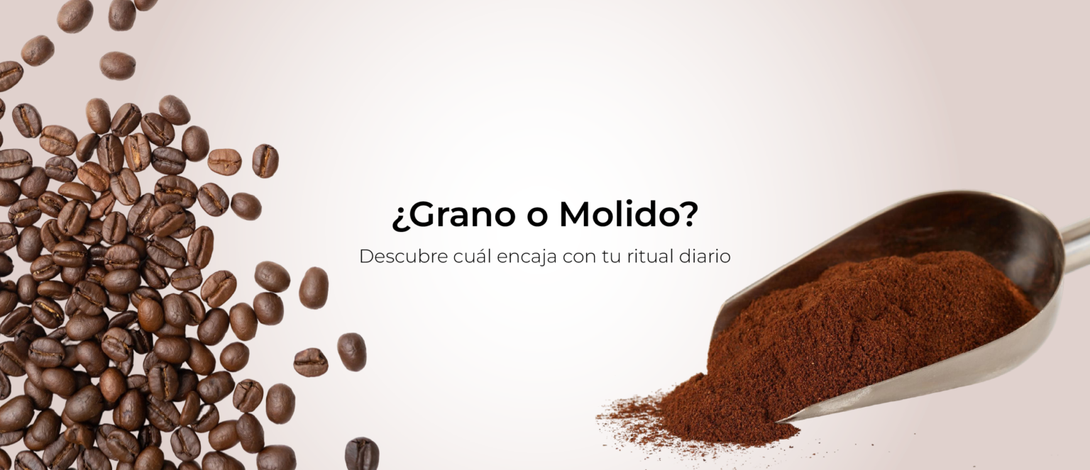 Cabecera artículo café molido o grano