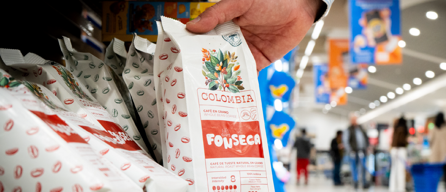 Café en grano de Colombia